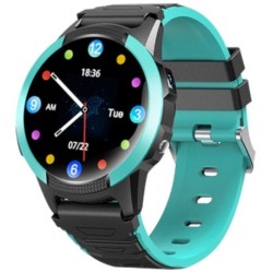 SaveFamily Slim 4G Vert 1,28 pouces IPS GPS IP67 Smartwatch pour enfants