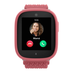 Xplora X6 Play 2e Gen 4G Rose 1,52 pouces TFT Appels SOS Caméra 5MP GPS WiFi LBS IP68 Nano SIM Montre connectée
