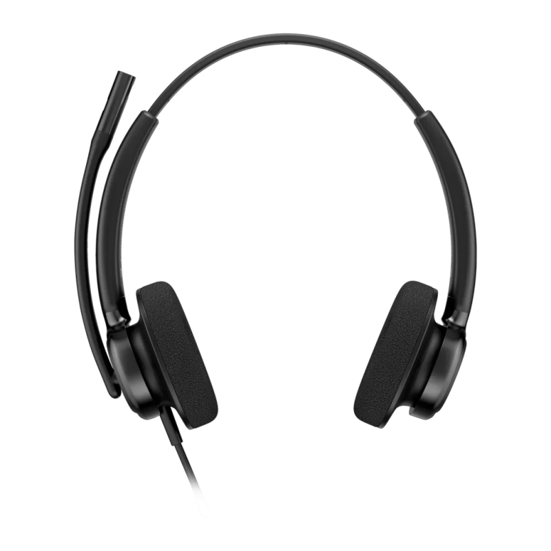 HP Poly Mission 425 Classic USB-C Réduction de bruit Noir Arceau avec micro Casque