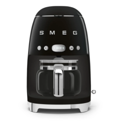 Smeg 1,4L 10 tasses 1050W Noir DCF02BLEU Cafetière filtre