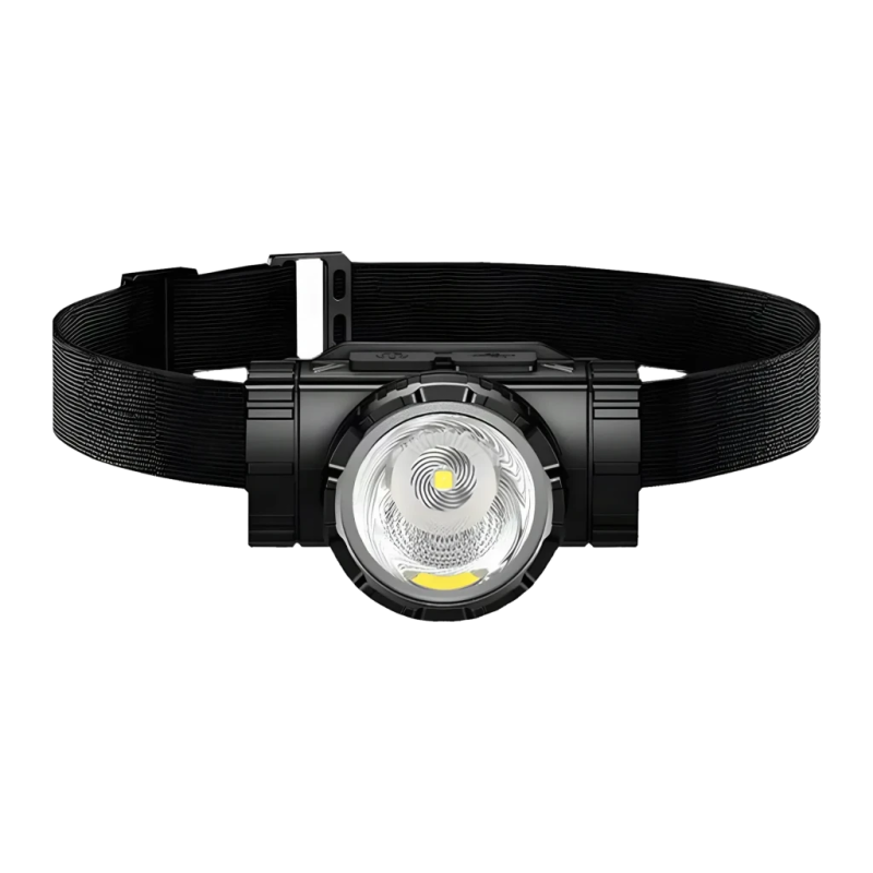 Superfire HL96 Noir 100lm 220 m 600mAh IP43 Lampe frontale LED rechargeable