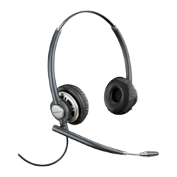 Poly EncorePro 720 Binaural Quick Disconnect QD Noir Arceau avec micro Casque