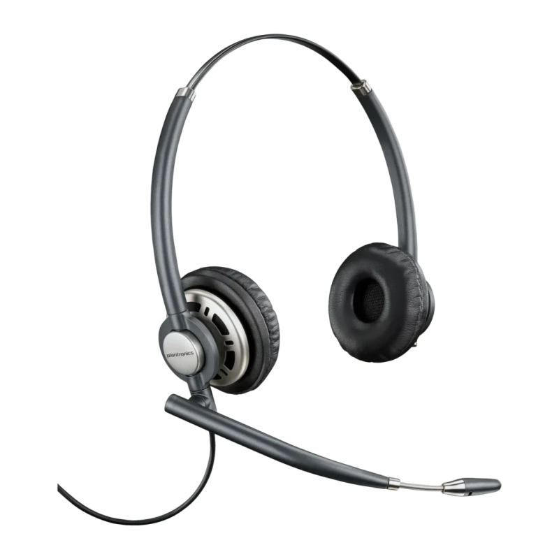 Poly EncorePro 720 Binaural Quick Disconnect QD Noir Arceau avec micro Casque