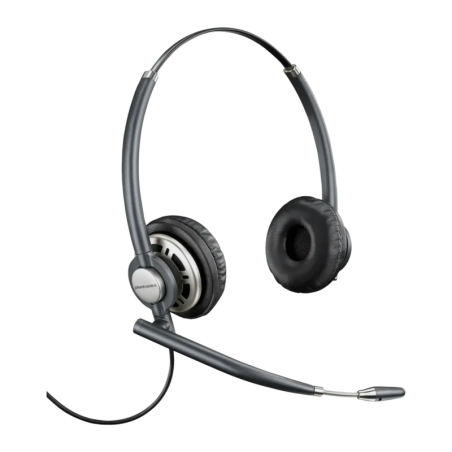 Poly EncorePro 720 Binaural Quick Disconnect QD Noir Arceau avec micro Casque