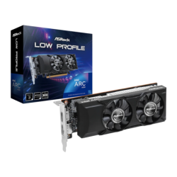 ASRock Arc A310 Low Profile 4GB GDDR6 Noir 2 ventilateurs HDMI 2.0 1 DisplayPort Carte graphique