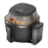 Philips Airfryer Série 5000 NA547 avec Vapeur 7,2L 2000W 12 programmes Noir écran tactile Friteuse à air