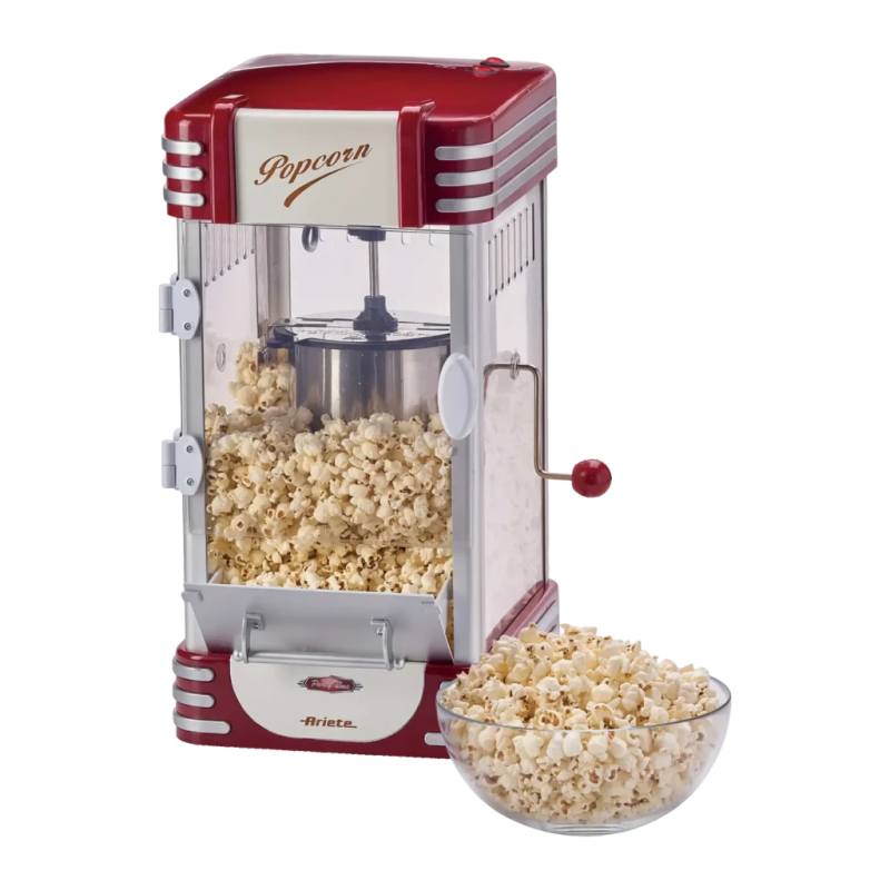 Ariete Pop Corn XL Party Time 2953 2,4L 310W Rouge/Blanc Machine à popcorn