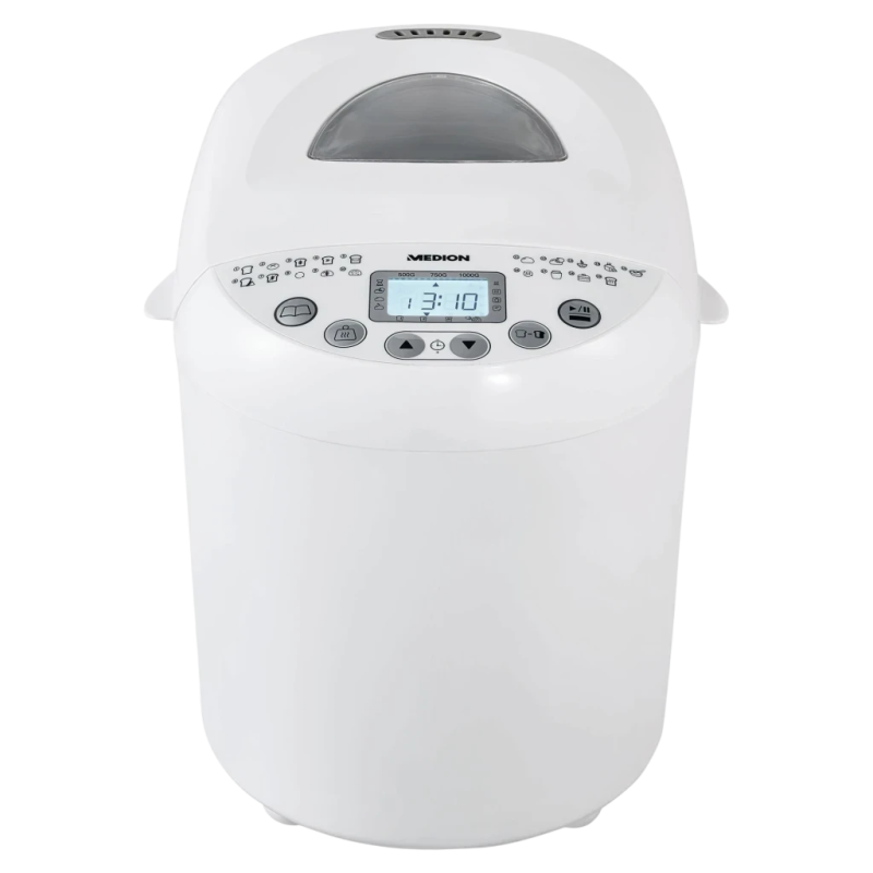 Medion MD 550W 1kg Blanc 11011 1 L 19 programmes Machine à pain