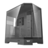 Darkflash DQX90 Verre Trempé ATX 360mm Noir 4 ventilateurs Boîtier PC