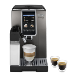 De'Longhi Dinamica Plus 1,8L Noir Titane ECAM380.95.TB 1450W 15 bars moulin intégré Machine à Café Superautomatique