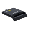 TooQ TQR-210B Noir USB 2.0 DNIe Lecteur de cartes