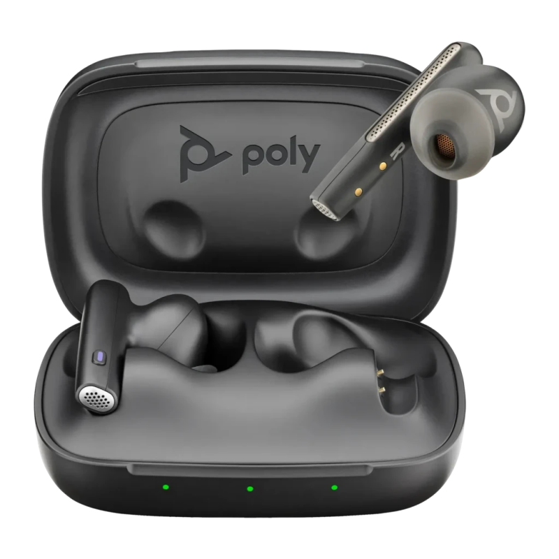 Poly Voyager Free 60 UC M +BT700 USB-C Noir TWS ANC 24h Écouteurs sans fil
