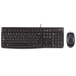 Logitech Desktop MK120 1000 DPI Clavier à membrane avec souris