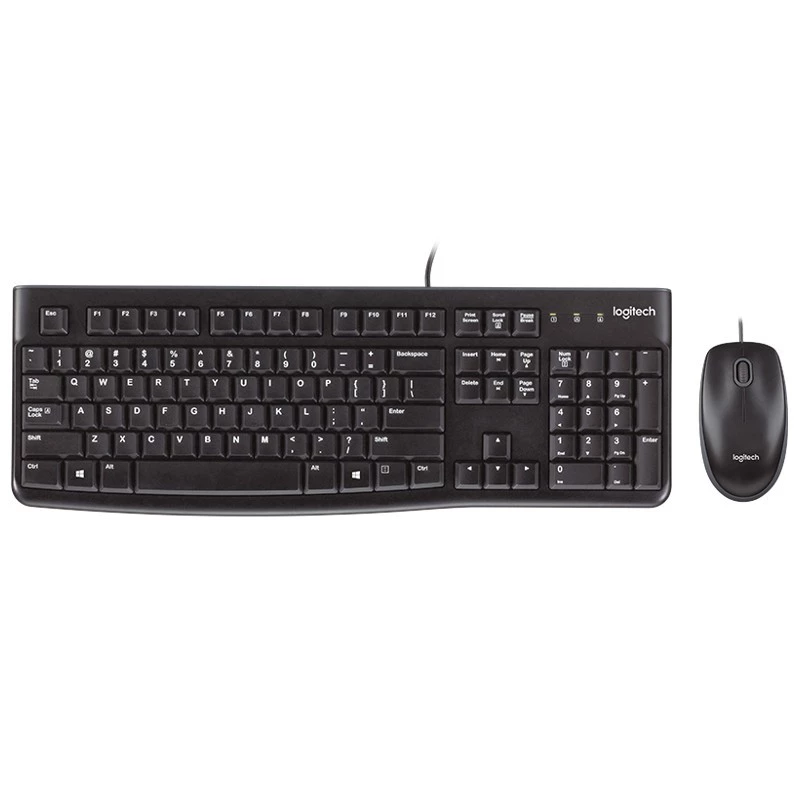 Logitech Desktop MK120 1000 DPI Clavier à membrane avec souris