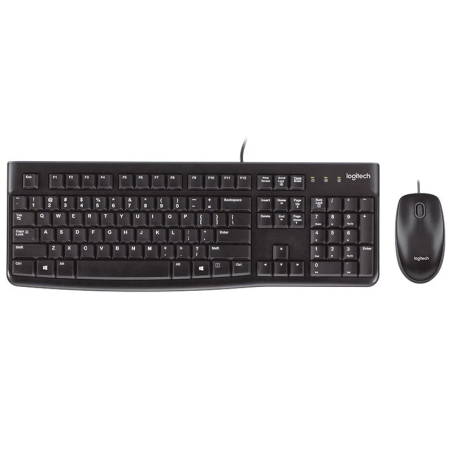 Logitech Desktop MK120 1000 DPI Clavier à membrane avec souris