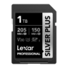 Lexar Professional Silver Plus 1TB 205MB/s V30 UHS-I Carte mémoire SDXC