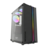 Darkflash DK151 LED Verre Trempé ATX Noir Midi Tower 3 ventilateurs Boîtier PC
