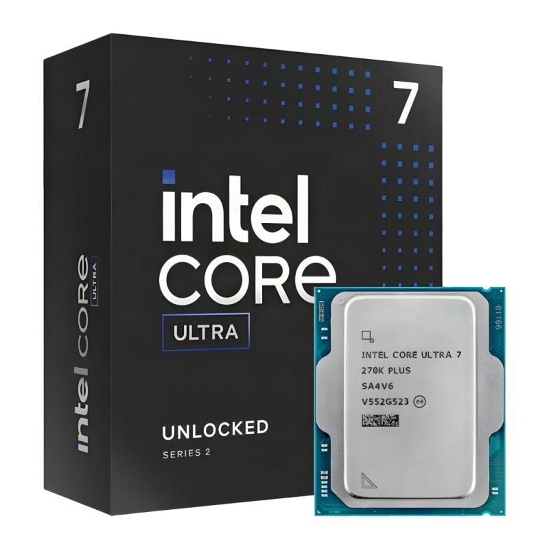 Intel Core Ultra 7 270K Plus Box 24 Cœurs FCLGA1851 24 threads 5,5GHz Processeur