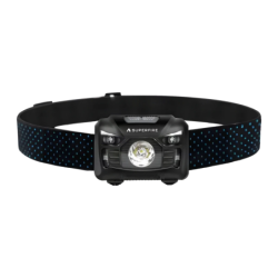 Superfire HL06 Noir micro USB 500 Lumens 130m 1200mAh IP44 Lampe frontale LED rechargeable