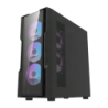 Darkflash DK431 Verre Trempé E-ATX 4 Ventilateurs ARGB Noir Boîtier PC