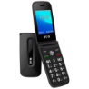 SPC Titan 2G Noir 2,4 pouces avec clapet Téléphone portable basique