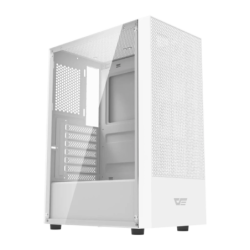 Darkflash A290 Verre Trempé ATX/M-ATX/ITX 433x190x320mm Blanc Midi Tower Boîtier PC