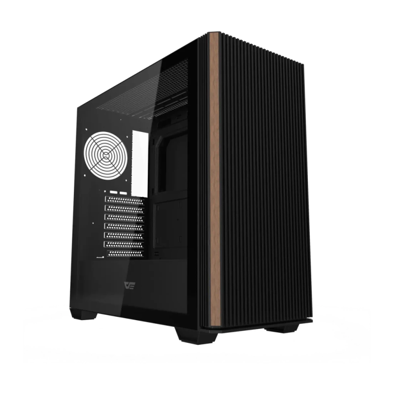 Darkflash Verre Trempé ATX 360mm radiateur supérieur Sans Ventilateurs Noir DS900WS Midi Tower Boîtier PC