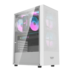 Darkflash A290 Verre Trempé ATX 3x 120mm ARGB Blanc Boîtier PC