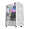 Darkflash A290 Verre Trempé ATX 3x 120mm ARGB Blanc Boîtier PC