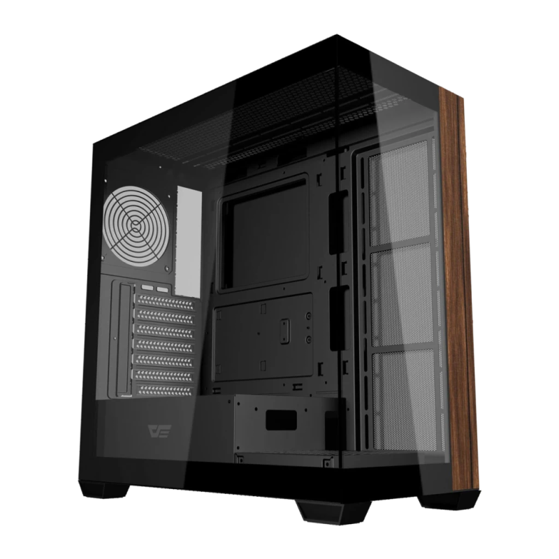 Darkflash Verre Panoramique 270° ATX 360mm Noir DS900W Midi Tower Boîtier PC