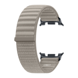 Bracelet smartwatch Samsung Fabric Band M/L Galaxy Watch 8/9 Tissu Beige Mocha