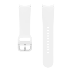 Bracelet smartwatch Samsung Sport Band 20mm S/M Blanc Fluoroélastomère