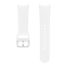 Bracelet smartwatch Samsung Sport Band 20mm S/M Blanc Fluoroélastomère