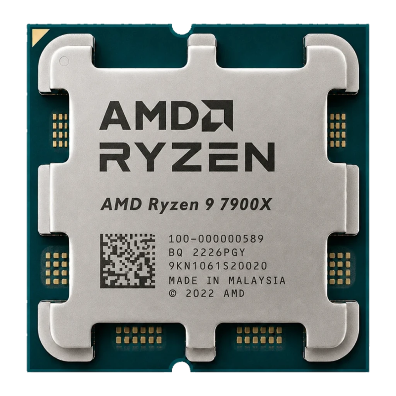 AMD Ryzen 9 7900X 12 Cœurs AM5 Tray 24 threads 5,6GHz Processeur