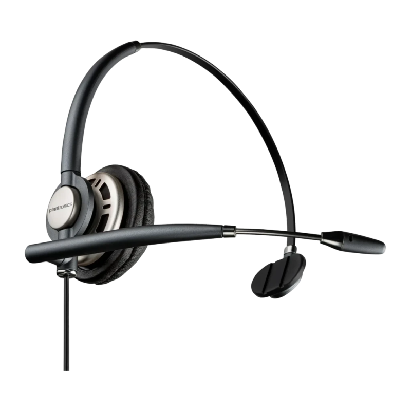 Poly EncorePro HW710 Mono Câble USB-A Noir Arceau avec micro Casque