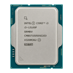 Intel Core i3-13100F Tray 4 Cœurs LGA1700 8 threads 4,5GHz Processeur