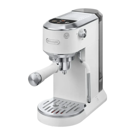 De'Longhi Dedica Duo 1,1L Mousseur manuel 15bar Blanc EC890.WI 1450W buse vapeur Machine Espresso