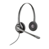 Poly H261N Supraplus Binaural Câble Noir Arceau avec micro Casque