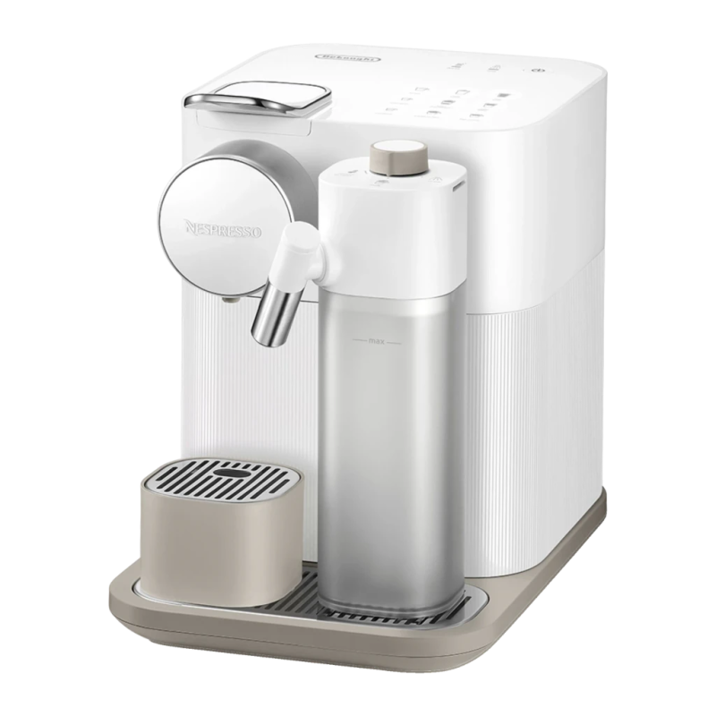 De'Longhi Gran Lattissima 1L Réservoir à lait intégré Nespresso Blanc EN640.W 1400W 19 bars Cafetière à capsules