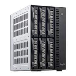 Boîtier externe DAS TerraMaster 132 To max. Noir 6 baies sans disque D6-320