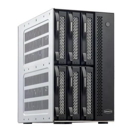 Boîtier externe DAS TerraMaster 132 To max. Noir 6 baies sans disque D6-320
