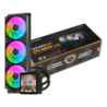 Darkflash 360mm Noir DV360S MAX 3 ventilateurs Refroidissement liquide