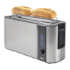 Princess Longue Fente avec Accessoire pour Petits Pains 1000W Acier Inoxydable 142353 Grille-pain
