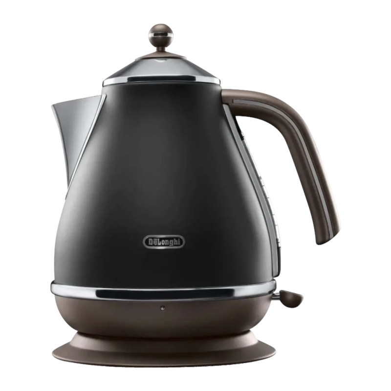 De'Longhi Icona Vintage KBOV 2001 1,7L 2000W Noir acier inoxydable Bouilloire électrique