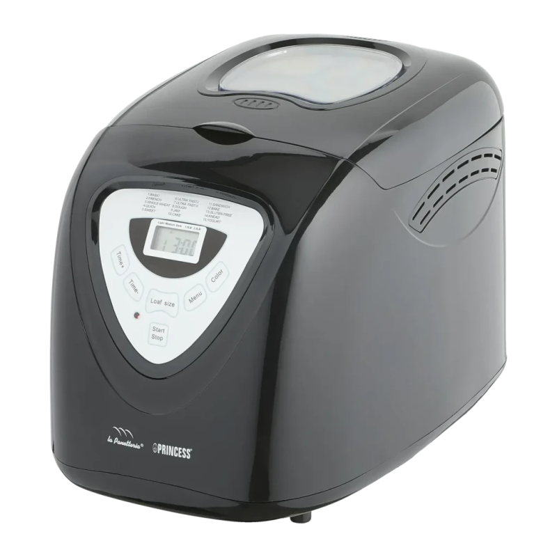 Princess 600W 900g Noir/Argent 152009 15 programmes Machine à pain