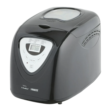 Princess 600W 900g Noir/Argent 152009 15 programmes Machine à pain