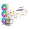 Darkflash 360mm Blanc DV360S MAX 3 ventilateurs RGB Refroidissement liquide