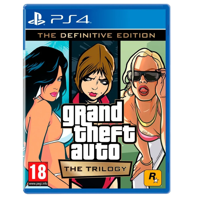 Jeu vidéo Rockstar Games Grand Theft Auto : The Trilogy – Definitive Edition PS4