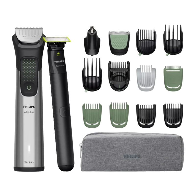 Philips Series 9000 MG9535/15 sans fil 120 min Acier Inoxydable Tondeuse multifonction