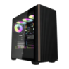 Darkflash Verre Trempé ATX/M-ATX/ITX Noir DS900WS Midi Tower 4 ventilateurs Boîtier PC